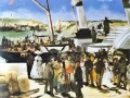La salida del barco de Folkestone Eduard Manet